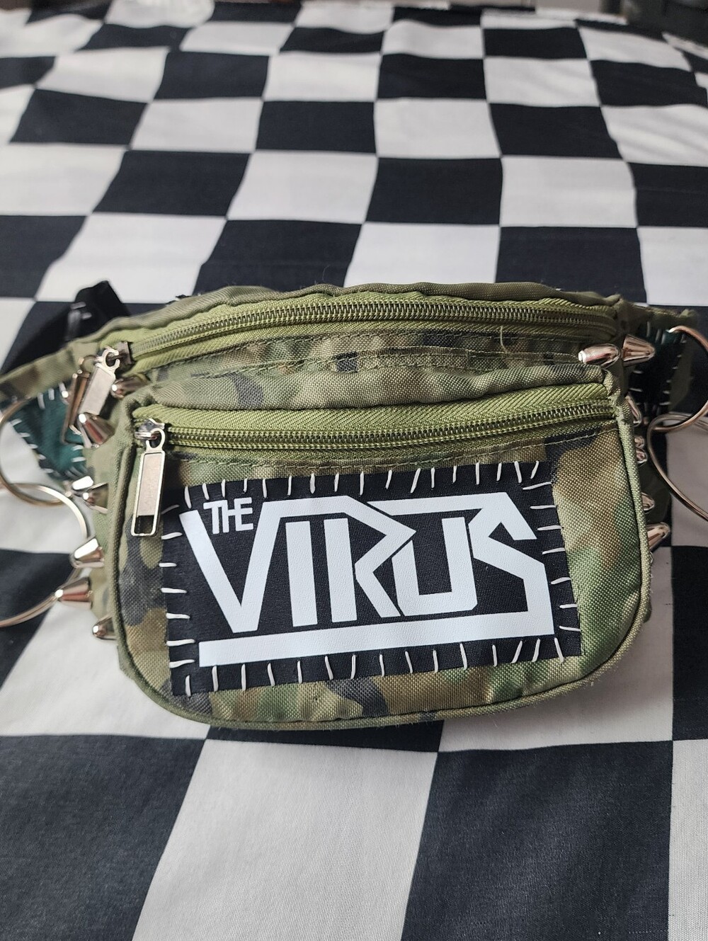 DIY Street Punk Fannypack
